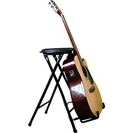 Open Box Alfred StagePlayer II - Guitarist Stool and Stand with Footrest Level 1