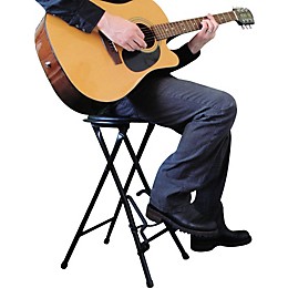 Open Box Alfred StagePlayer II - Guitarist Stool and Stand with Footrest Level 1