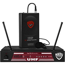 Open Box Nady UHF-4 Lavalier Wireless System Level 1 Band 11