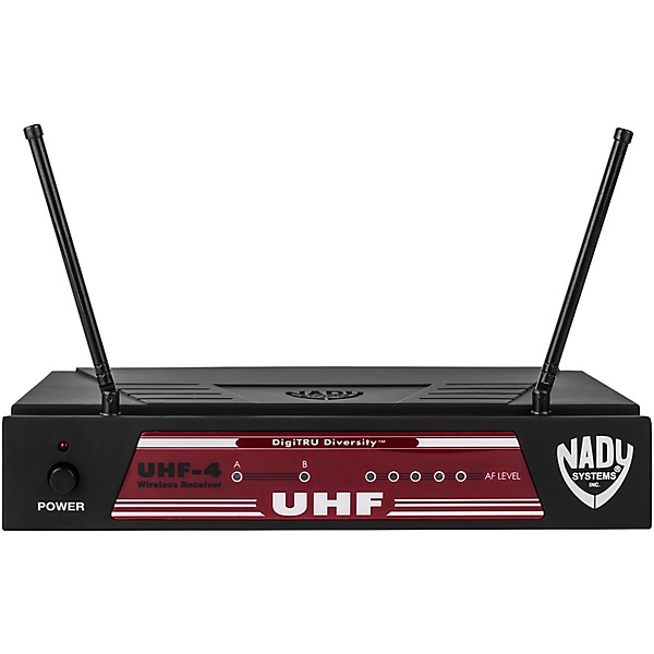 Open Box Nady UHF-4 Lavalier Wireless System Level 2 Band 15 190839094988