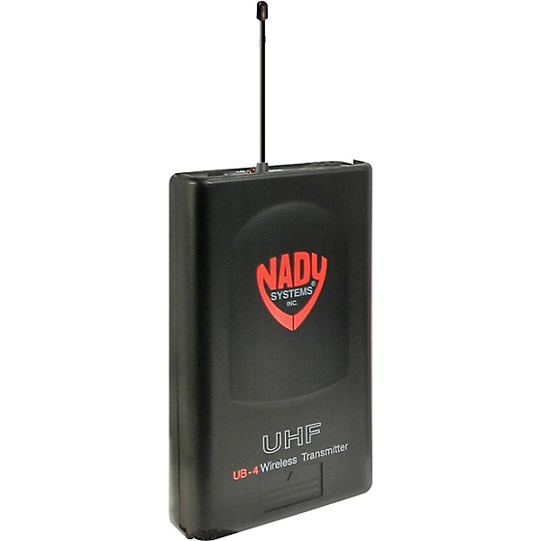 Open Box Nady UHF-4 Headset Wireless System Level 1 Black Ch 16