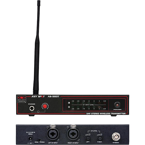 Galaxy Audio AS-900-4 Band Pack Wireless System Band K5