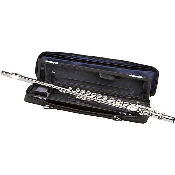 Powell-Sonare Silhouette Series Black Nickel Flute C Foot, Open Hole, Offset G with Split E