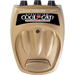 Danelectro Cool Cat CTO-2 Transparent Overdrive V2 Guitar Effects Pedal