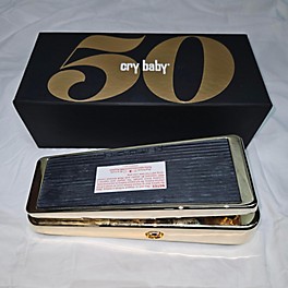 Used Dunlop 50th Anniversary Cry Baby Effect Pedal