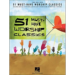 Hal Leonard 51 Must-Have Worship Classics arranged for piano, vocal, and guitar (P/V/G)