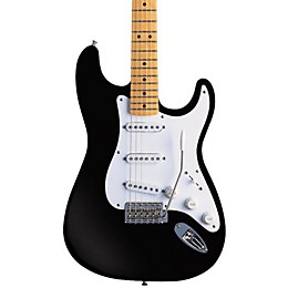 Fender Artist Series Jimmie Vaughan Tex-Mex Stratocaster Electric Guitar Black