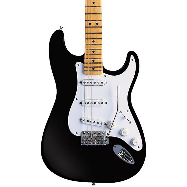 Fender Artist Series Jimmie Vaughan Tex-Mex Stratocaster Electric Guitar Black