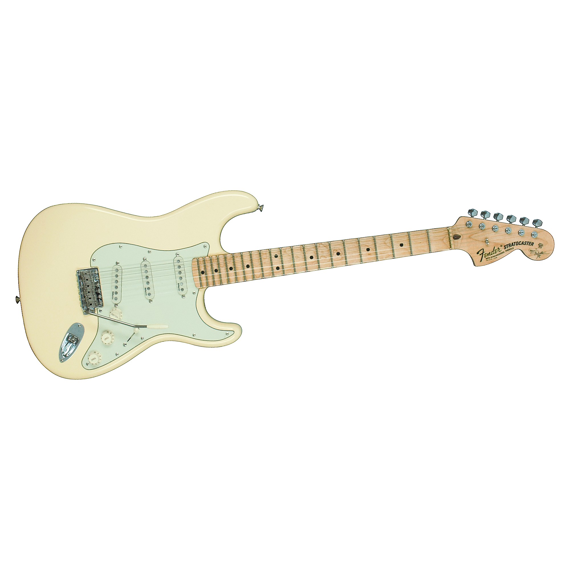 Fender Yngwie Malmsteen Strat Electric Guitar Vintage White Maple