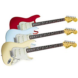 Fender Yngwie Malmsteen Strat Electric Guitar Sonic Blue Rosewood