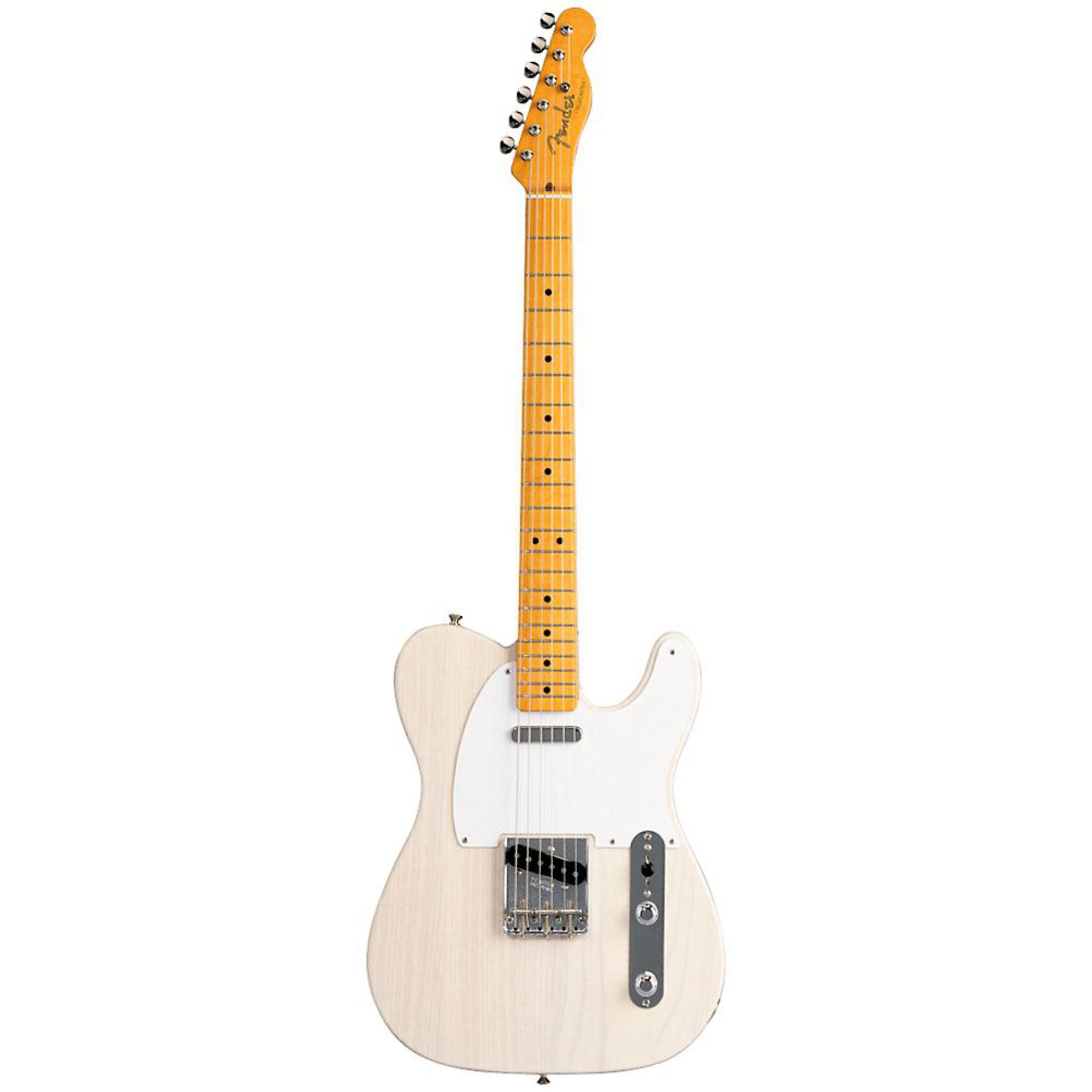 ギター Fender Classic 50s Telecaster Fender Classic Series '50s Telecaster Electric Guitar Blonde Maple