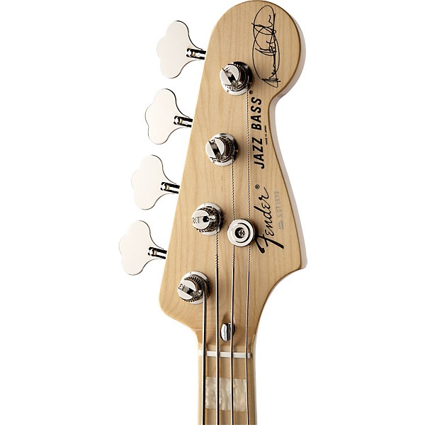 Fender Jazz Bass ホワイトストラップ付き　レフティー Fender Marcus Miller Jazz Bass Olympic White | Guitar Center