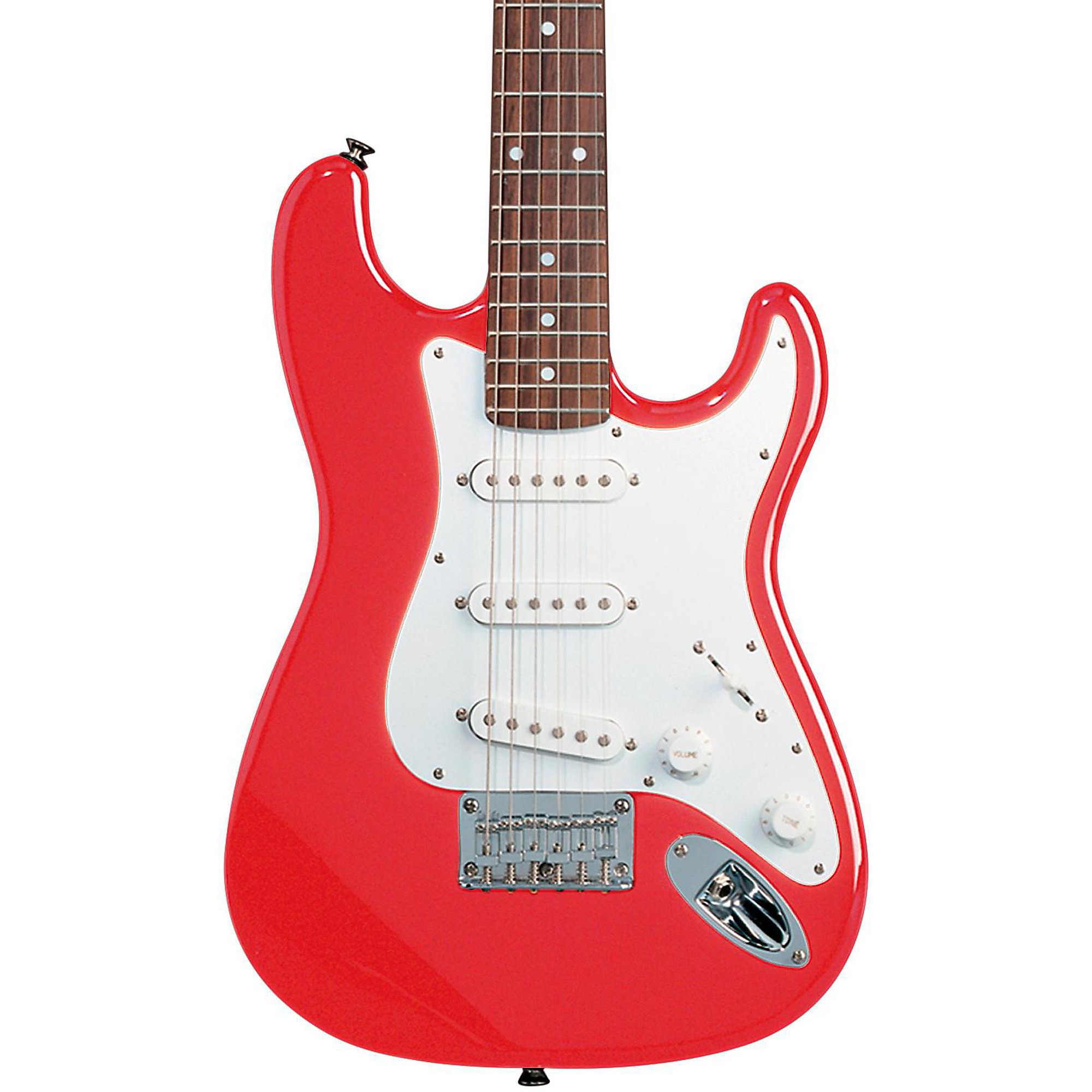 Open Box Squier Mini Strat Electric Guitar Torino Red 190839051530