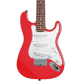 Open Box Squier Mini Strat Electric Guitar Torino Red 190839051530