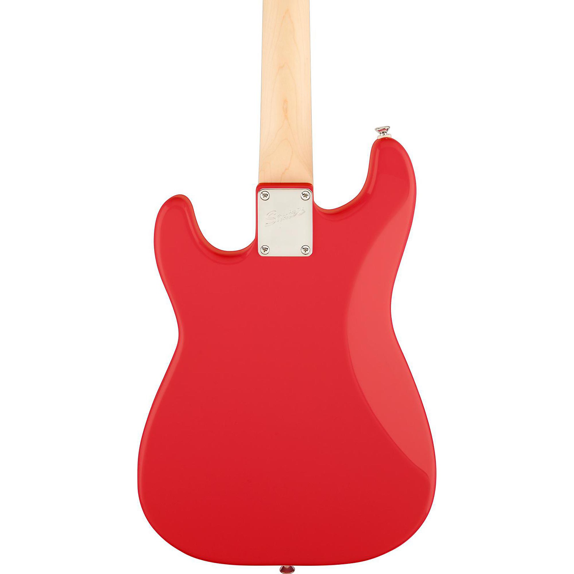 Open Box Squier Mini Strat Electric Guitar Torino Red 190839051530