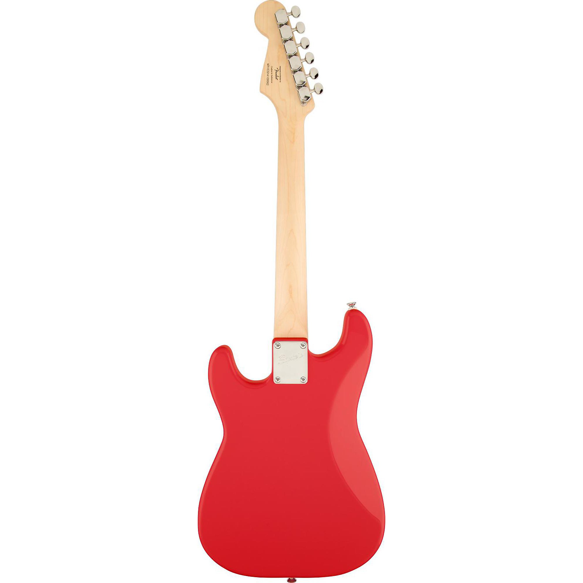 Open Box Squier Mini Strat Electric Guitar Torino Red 190839051530