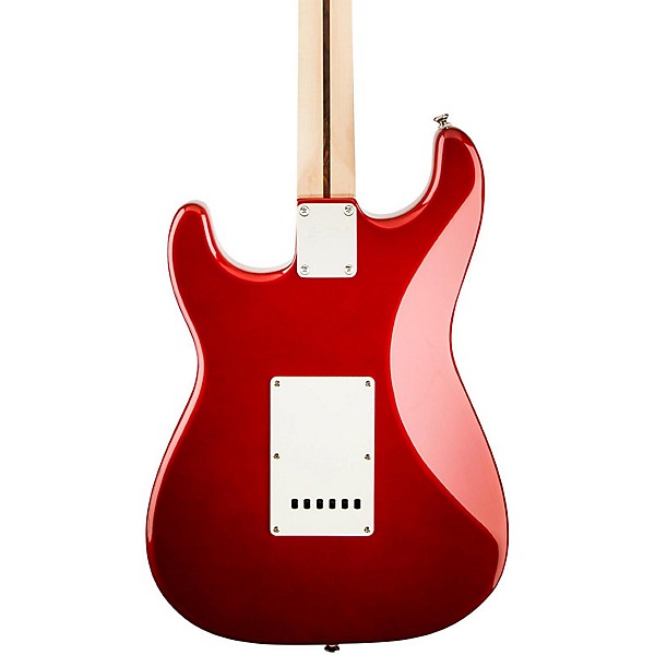 Squier Standard Stratocaster Electric Guitar Candy Apple Red