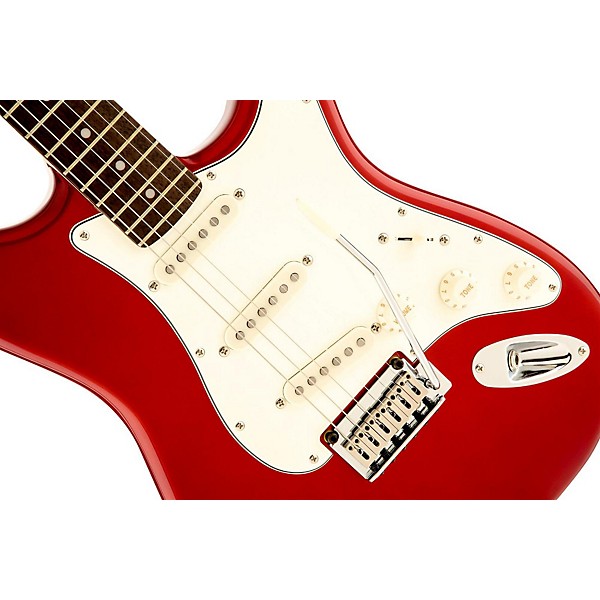 Squier Standard Stratocaster Electric Guitar Candy Apple Red