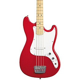 Squier Affinity Series Bronco Bass Guitar Torino Red
