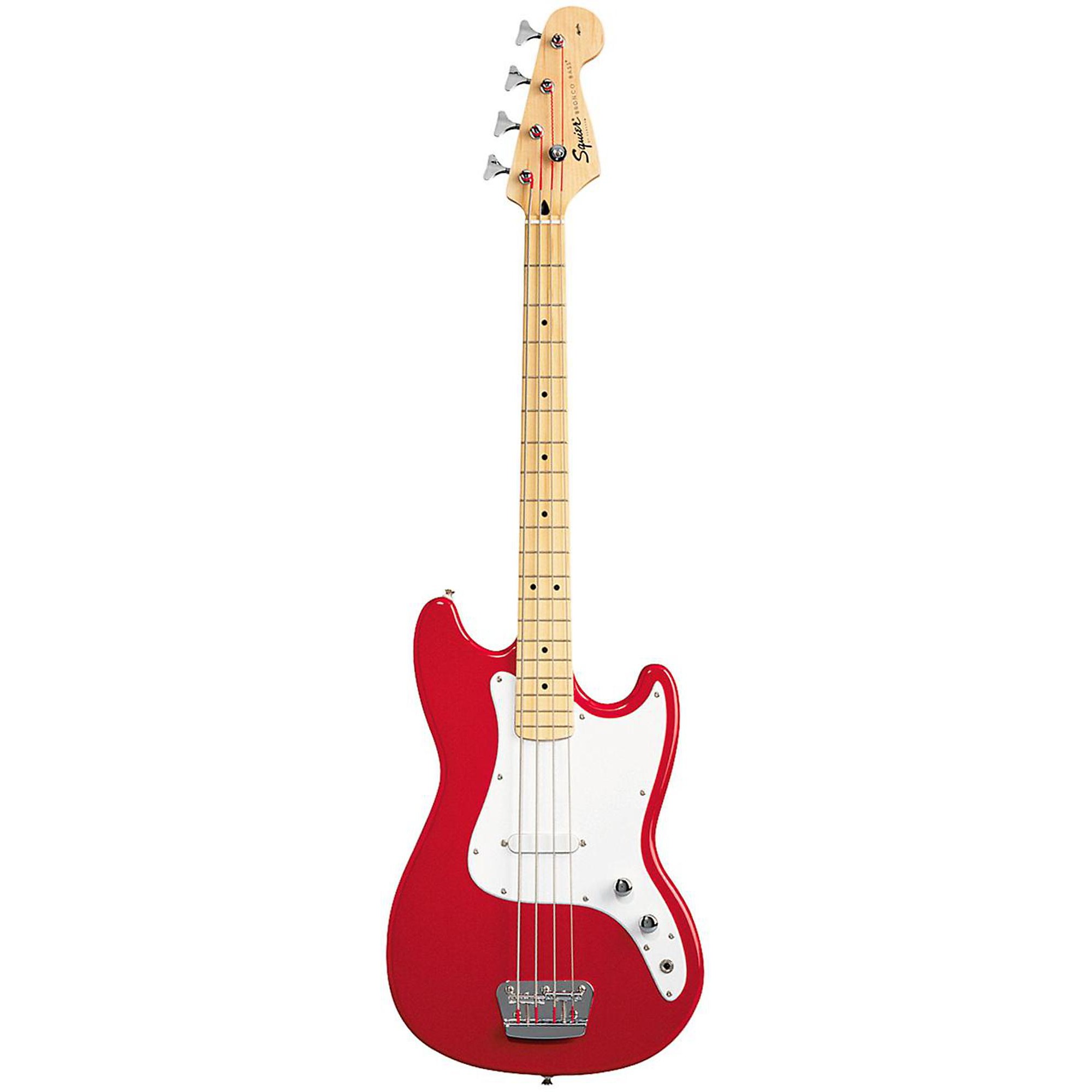 ベース Squier / Affinity Bronco Bass Squier Affinity Series Bronco Bass Guitar Torino Red