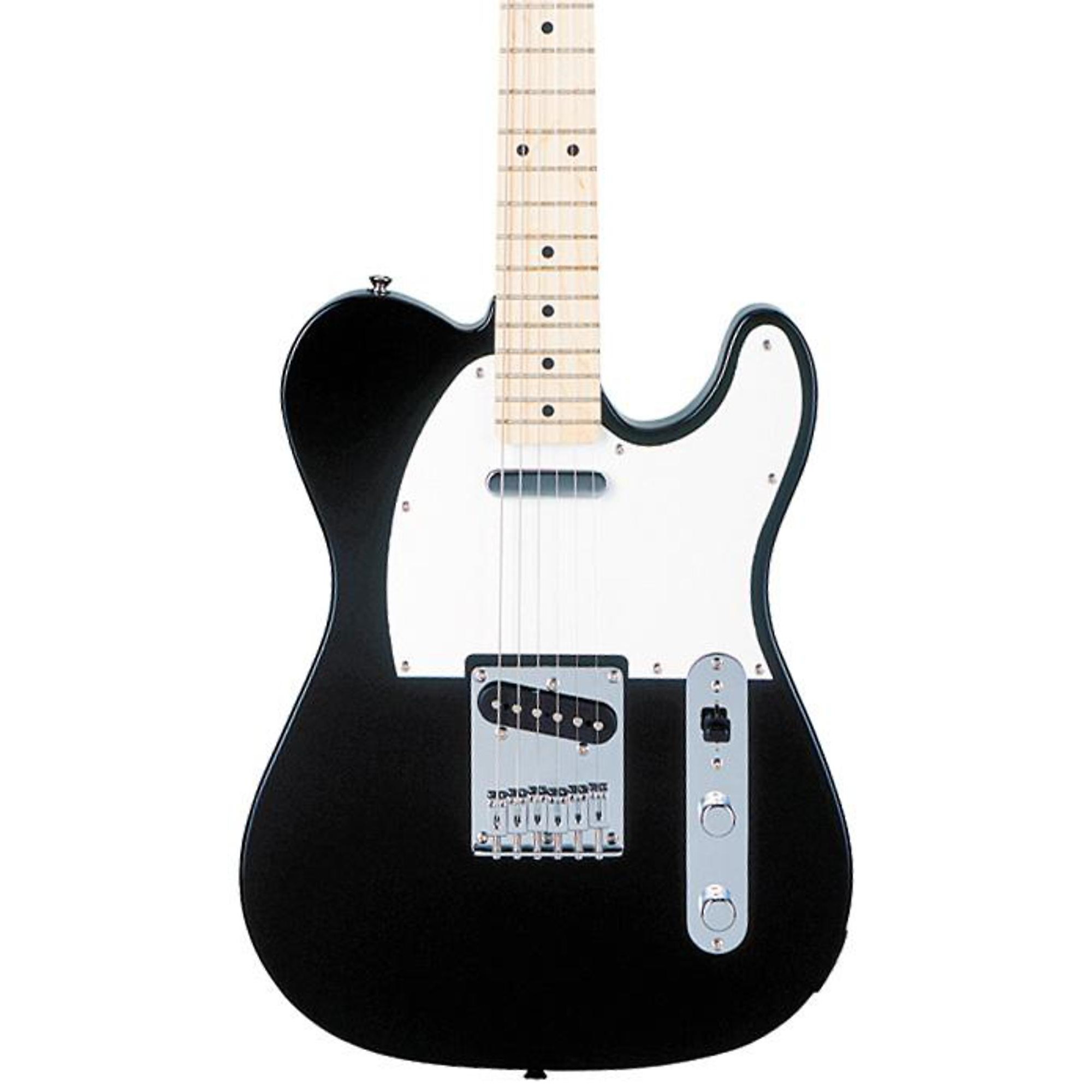 Squier Affinity Series Telecaster Electric Guitar Black Maple