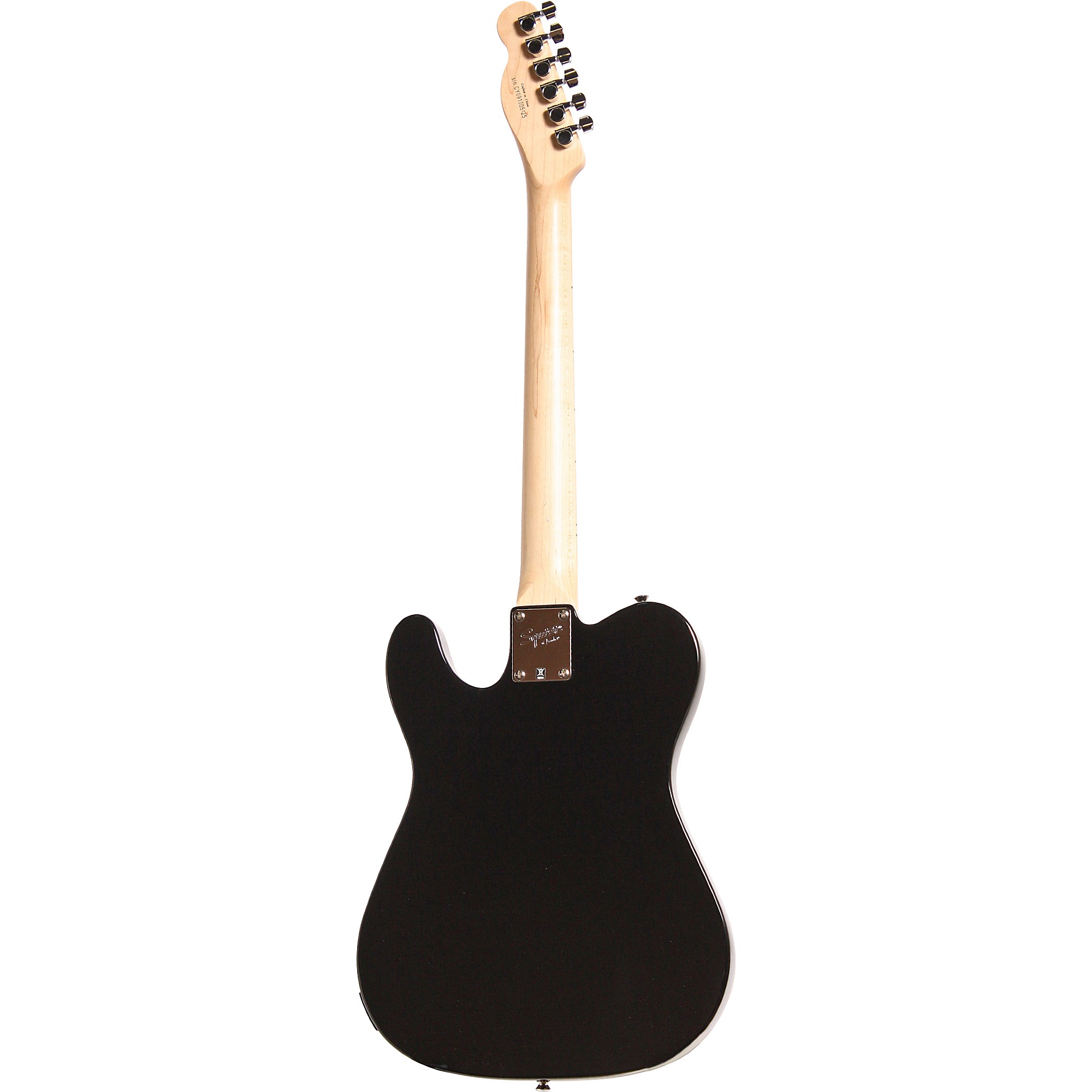 Squier Affinity Series Telecaster Electric Guitar Black Maple