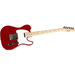 Squier Affinity Series Telecaster Electric Guitar Metallic Red Maple Fretboard