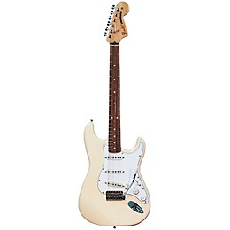 Fender Classic Series '70s Stratocaster Electric Guitar Olympic White Rosewood Fretboard