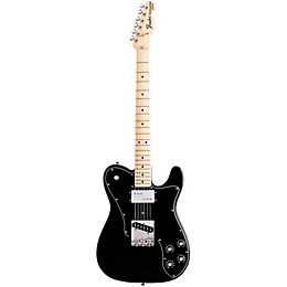 Fender Classic Series '72 Telecaster Custom Electric Guitar Black Maple Fretboard