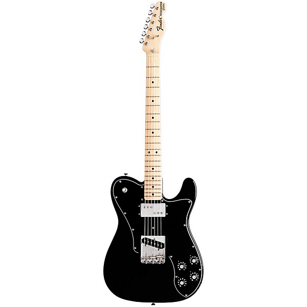 Open Box Fender Classic Series '72 Telecaster Custom Electric Guitar Level 2 Black, Maple Fretboard 190839157393