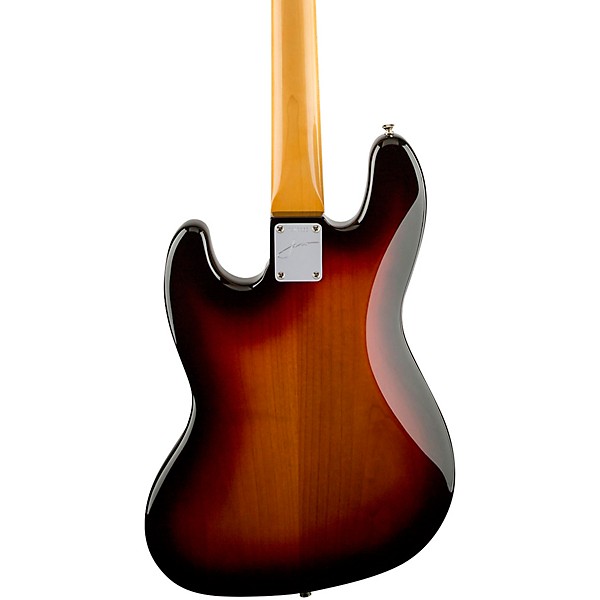 Fender Jaco Pastorius Fretless Jazz Bass Guitar 3-Color Sunburst