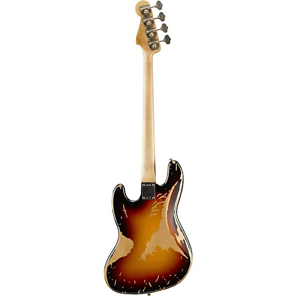 Fender Custom Shop Jaco Pastorius Relic Jazz Bass 3-Color Sunburst