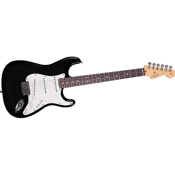 Fender American Stratocaster Hard Tail Electric Guitar Black