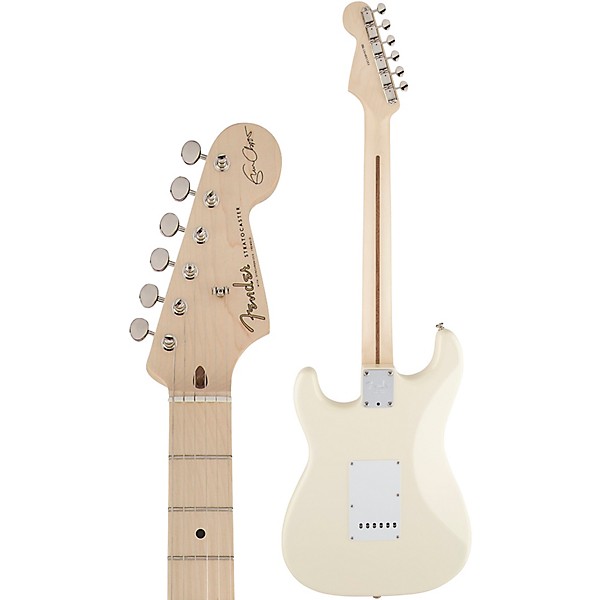 Open Box Fender Artist Series Eric Clapton Stratocaster Electric Guitar Level 1 Olympic White
