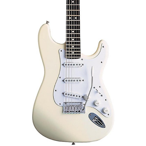 Open Box Fender Artist Series Jeff Beck Stratocaster Electric Guitar Level 2 Olympic White 888366010983