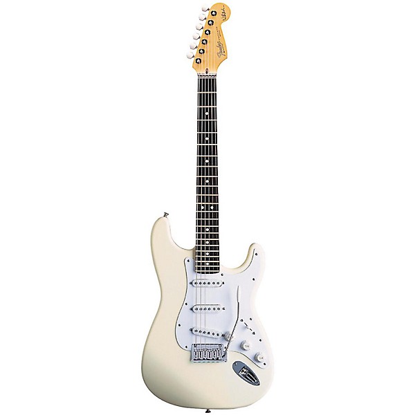 Open Box Fender Artist Series Jeff Beck Stratocaster Electric Guitar Level 1 Olympic White