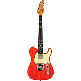 G&L ASAT Classic BluesBoy Electric Guitar Clear Orange
