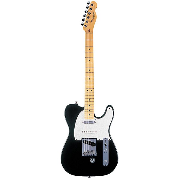 Fender American Nashville B-Bender Tele Electric Guitar Black Maple Fretboard