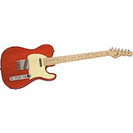 Open Box G&L ASAT Classic Electric Guitar Level 1 Clear Orange Maple Fretboard