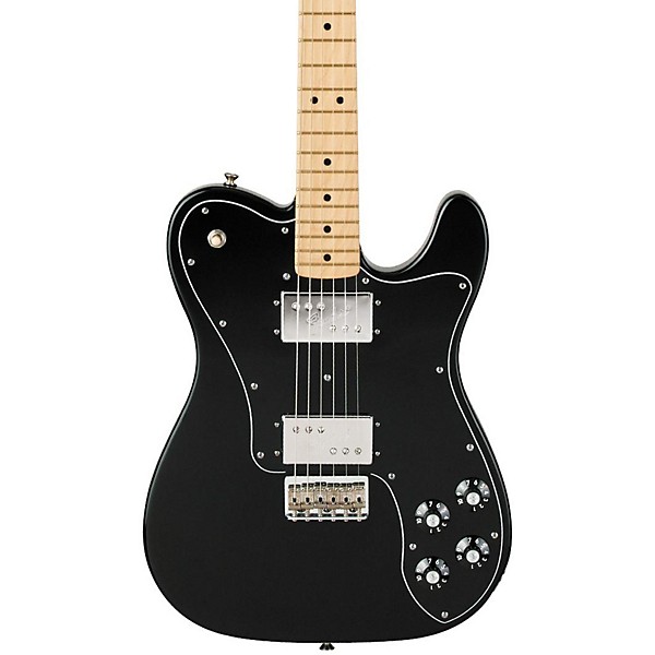 Open Box Fender Classic Series '72 Telecaster Deluxe Electric Guitar Level 2 Black 190839141958