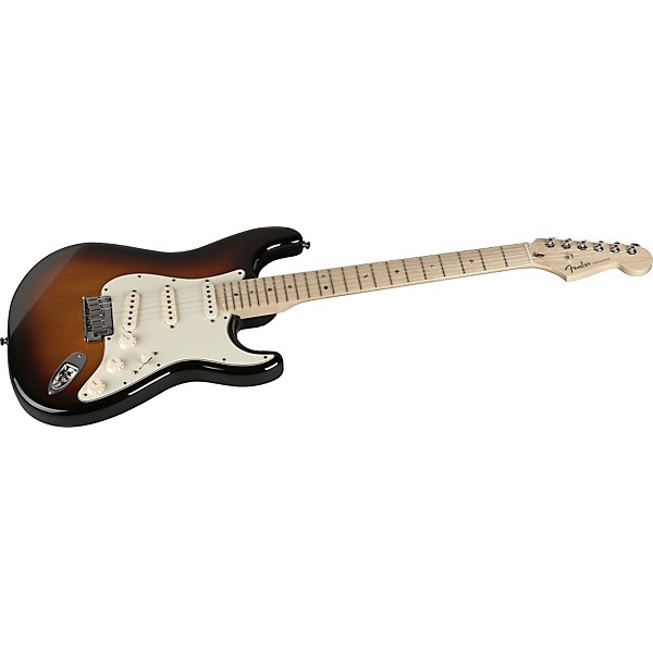 Fender American Deluxe Stratocaster Electric Guitar Chrome Silver