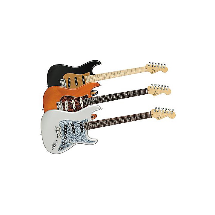 Fender American Deluxe Stratocaster Electric Guitar Montego