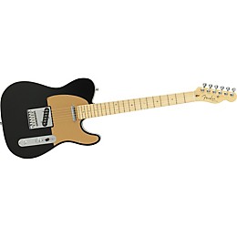 Fender American Deluxe Series Telecaster Electric Guitar Montego Black Maple Fretboard