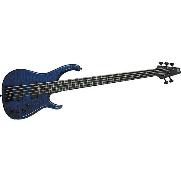 Modulus Guitars Quantum 5 Quilt 5-String Bass Vintageburst
