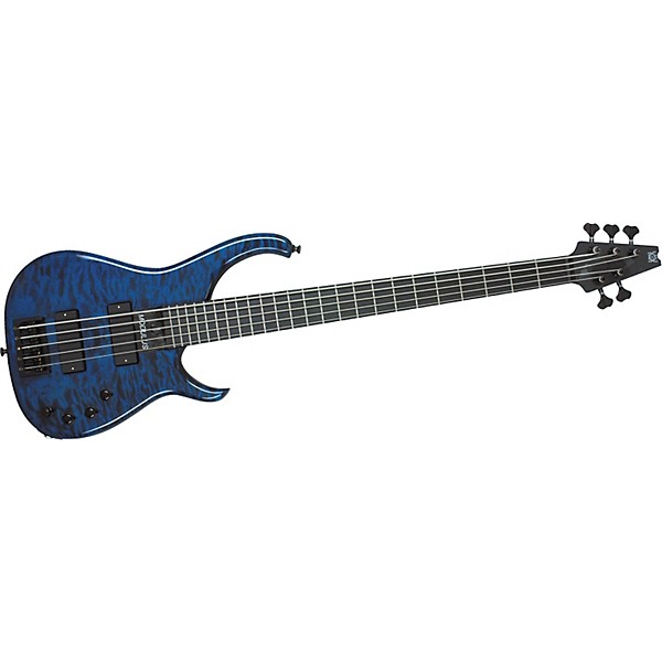 Modulus Guitars Quantum 5 Quilt 5-String Bass Vintageburst