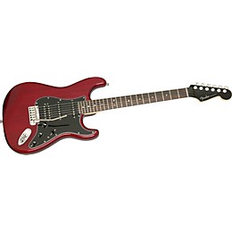 Fender American Select Stratocaster HSS Electric Guitar Transparent Crimson Red