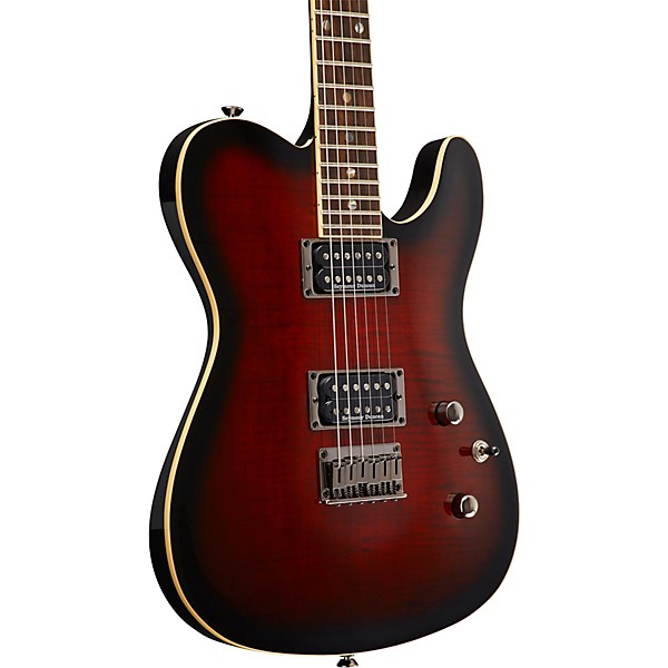 Open Box Fender Special Edition Custom Telecaster FMT HH Electric Guitar Level 2 Black Cherryburst 190839079862