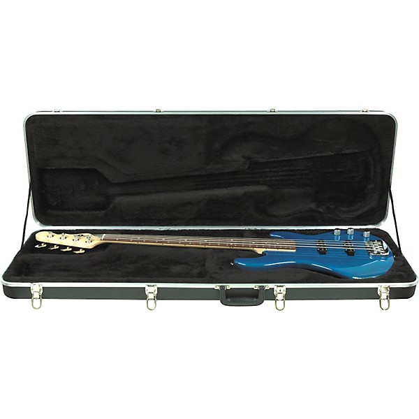Open Box G&L JB-2 4-String Bass Level 1 Clear Blue Rosewood Fretboard