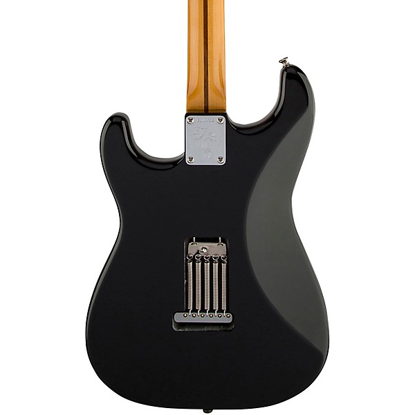 Open Box Fender Artist Series Eric Johnson Stratocaster Electric Guitar Level 2 Black, Maple Fretboard 190839463135