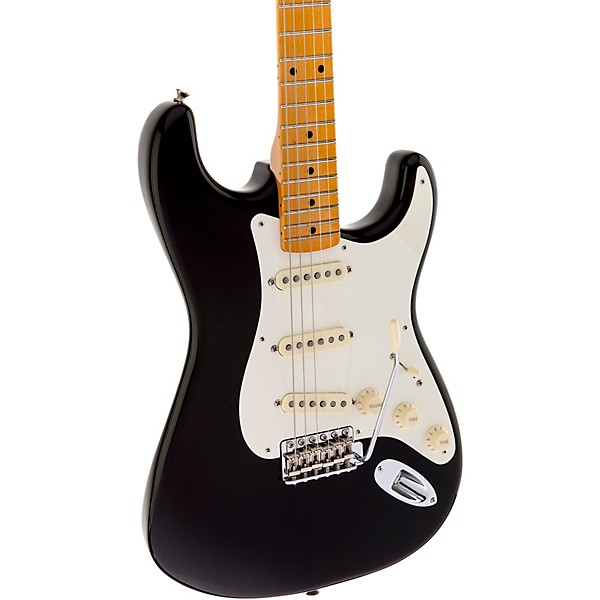 Open Box Fender Artist Series Eric Johnson Stratocaster Electric Guitar Level 2 Black 190839142368